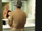 Old man and big tits teeny bathroom juicy mating