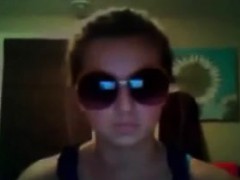 Naughty Teen Wearing Sunglasses