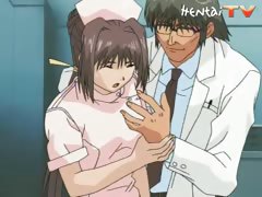 Hentai doctor uses his big tool