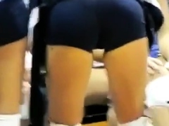 TRIBUTE TO VOLLEYBALL GIRLS CAMEL TOE AND ASSES HIDDEN CAM