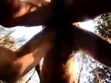 Daddy fucked in the Forest