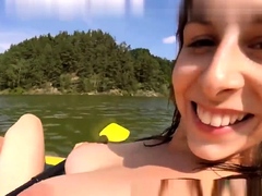 Buttplug Outdoor Public Beach Orgasm