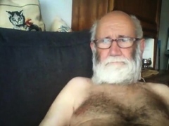 Grandpa Show On Webcam