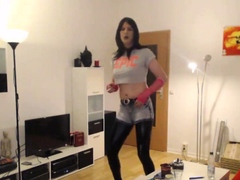 Smocking Hot Dance Emo Girl