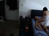 Amateur couple hidden cam